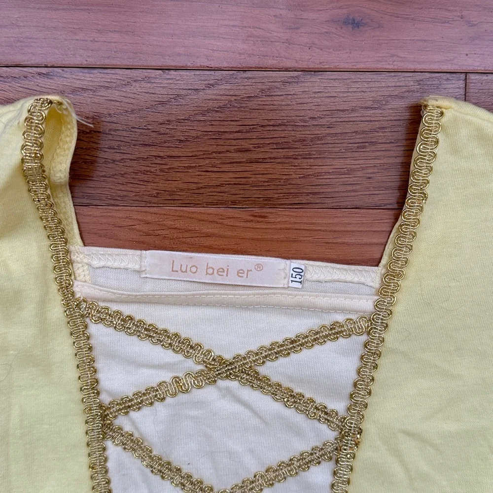 Yellow Princess Dress